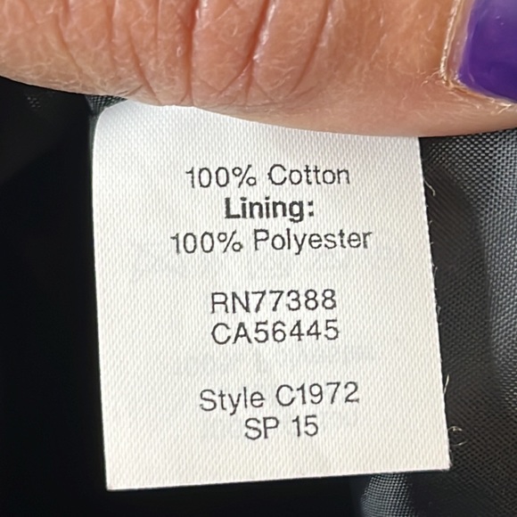 J Crew Womens Dress Shift Cotton Black White Sleeveless Lined 14 PLUS SIZE - Picture 7 of 7